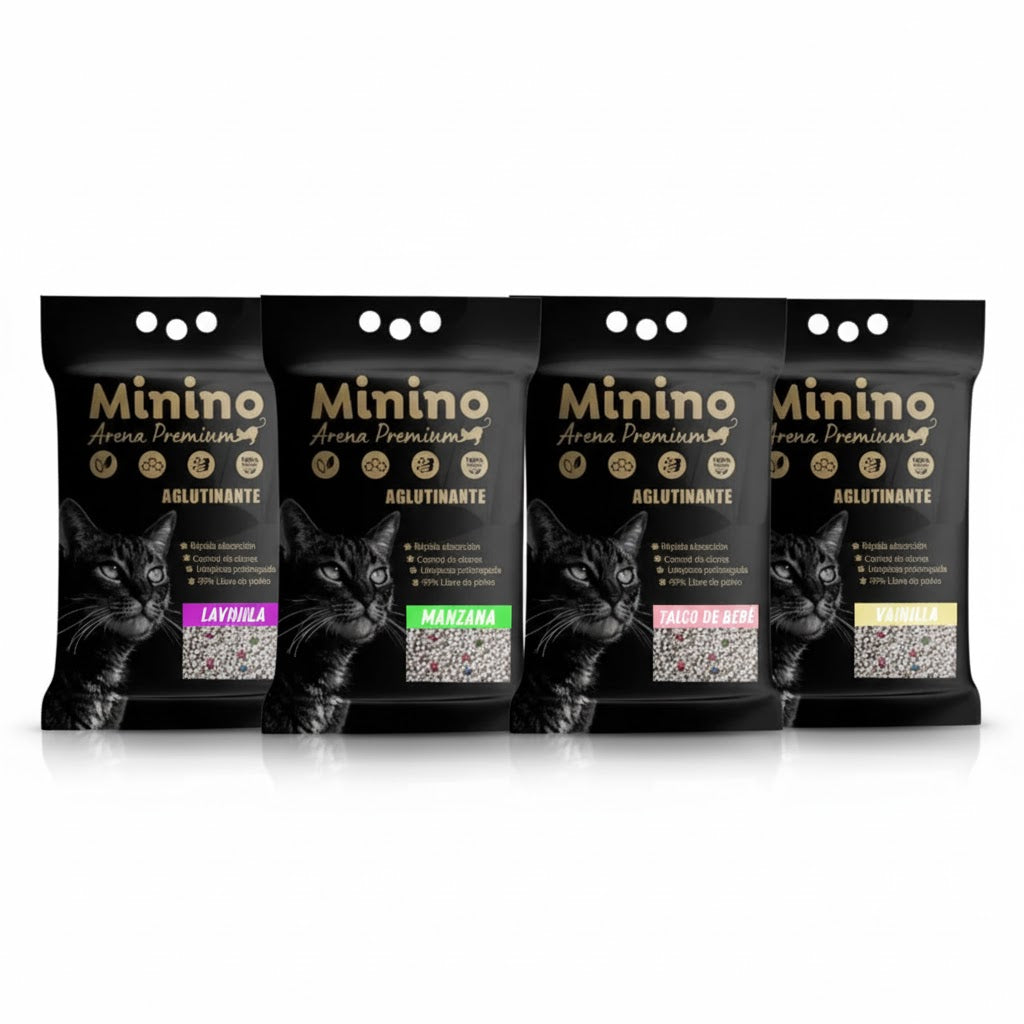 Arena sanitaria para gatos 20kg – Minino ultra aglutinante | TODOGATO