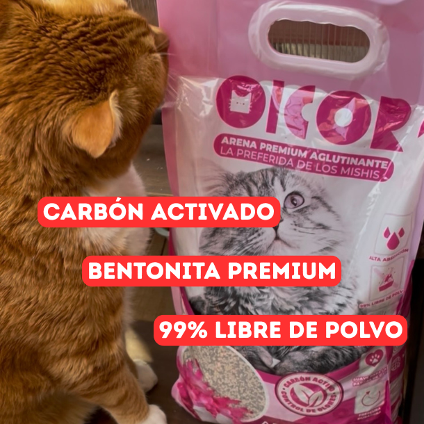 Arena Oicor 12kg - Carbón Activo [Nueva]