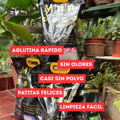 Arena Minino Aglutinante 40kg + 4kg Regalo