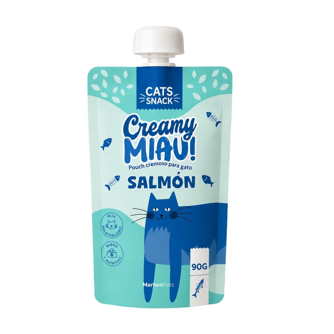 Creamy Miau Salmón 90g