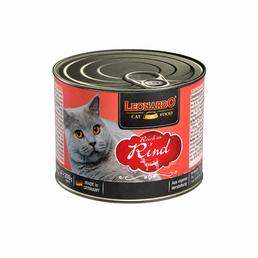 Lata Leonardo Quality Selection Adulto Ternera 200GR