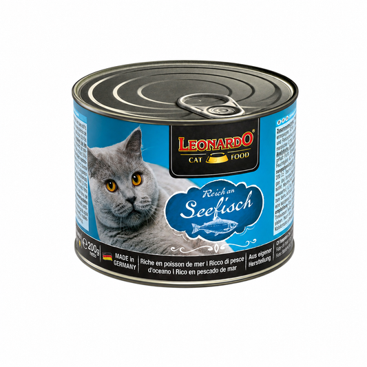 Lata Leonardo Quality Selection Adulto Pescado 200GR