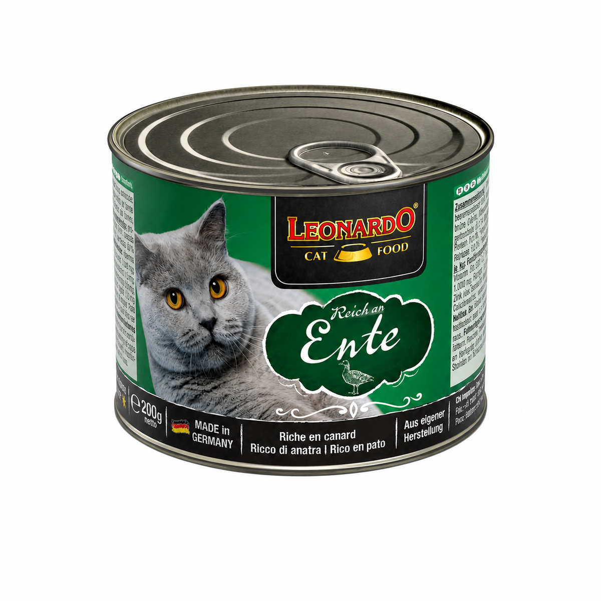 Lata Leonardo Quality Selection Pato 200GR