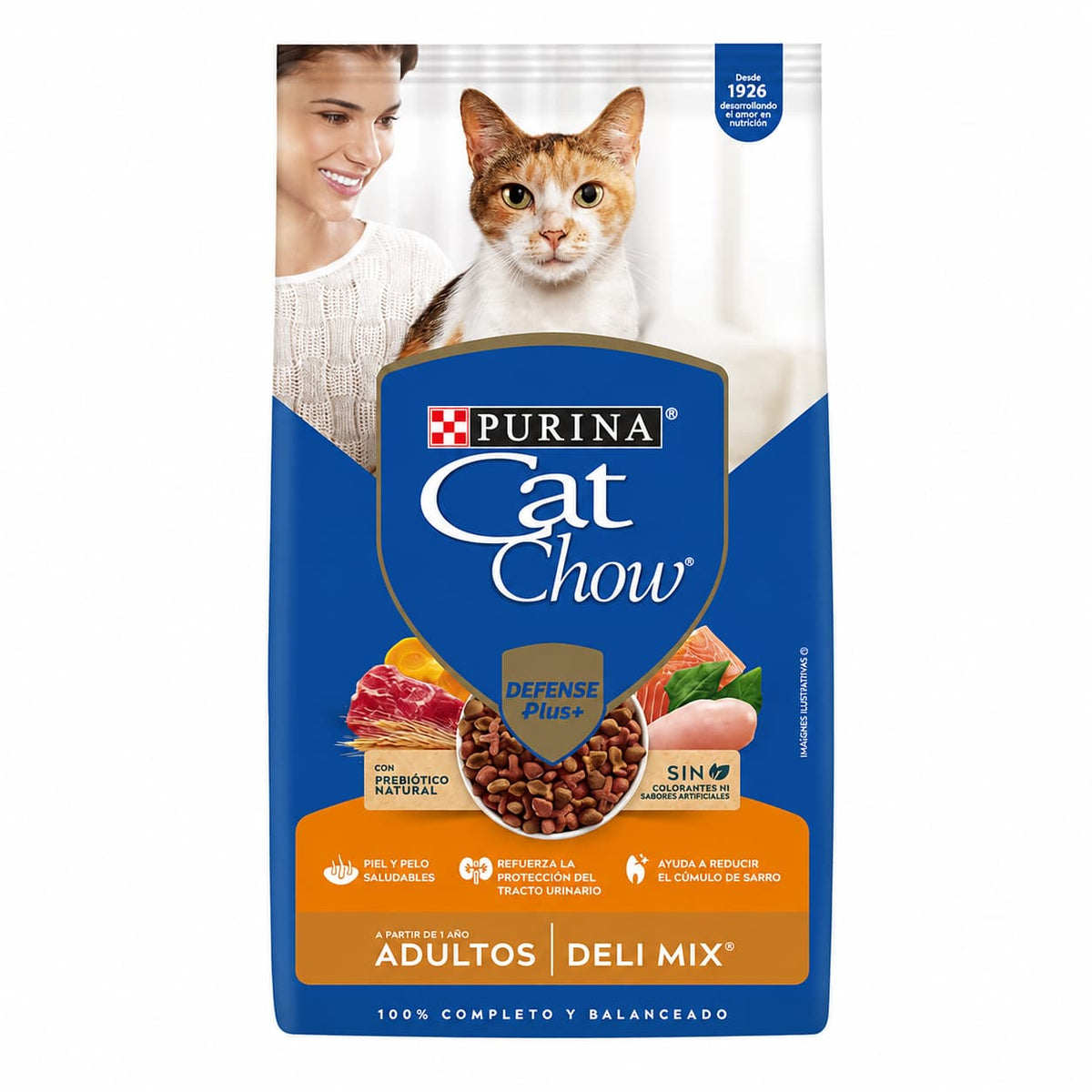 Cat Chow Delimix Adultos Defense Plus 8kg