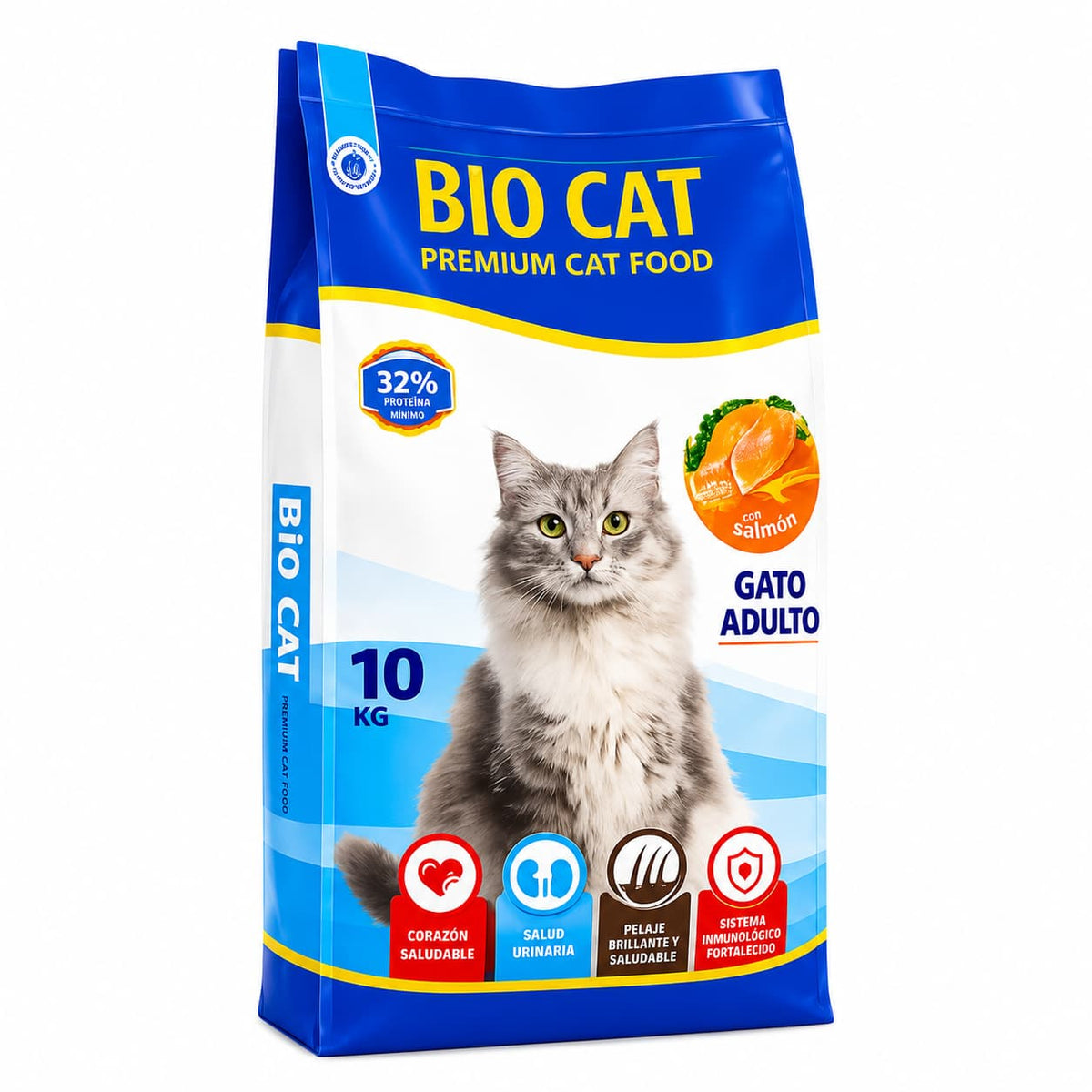 Bio-Cat Adulto Salmón 10kg