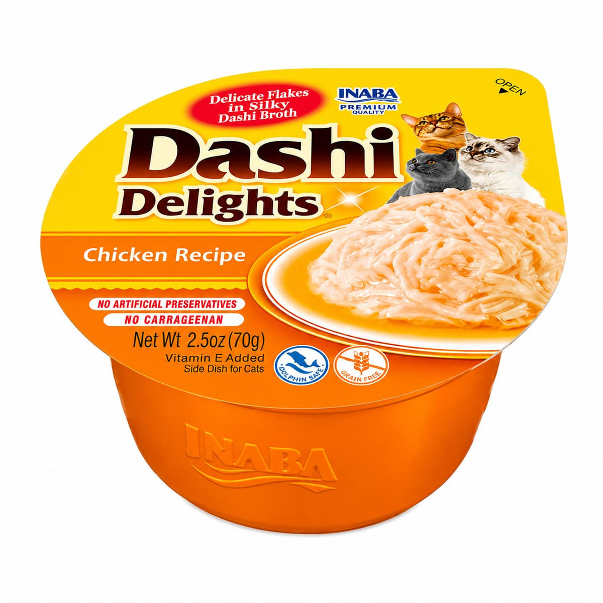 Churu Dashi Delights Pollo 70 g snack húmedo para gatos