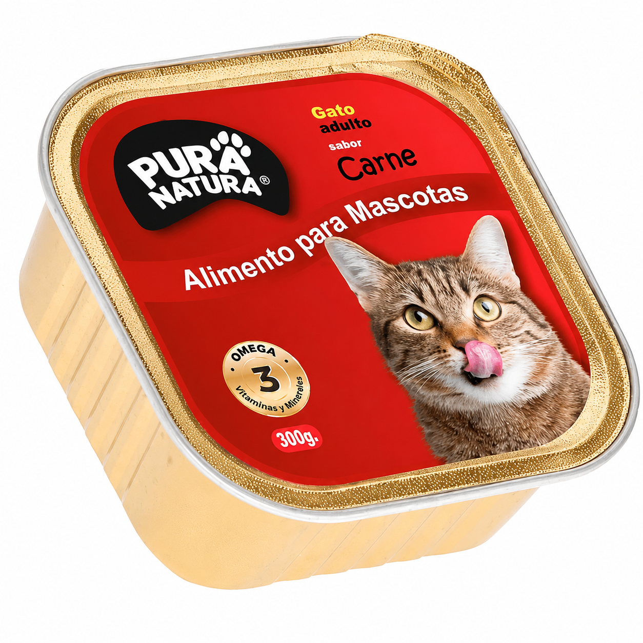 Pura Natura Vacuno 300 g alimento húmedo para gatos adultos