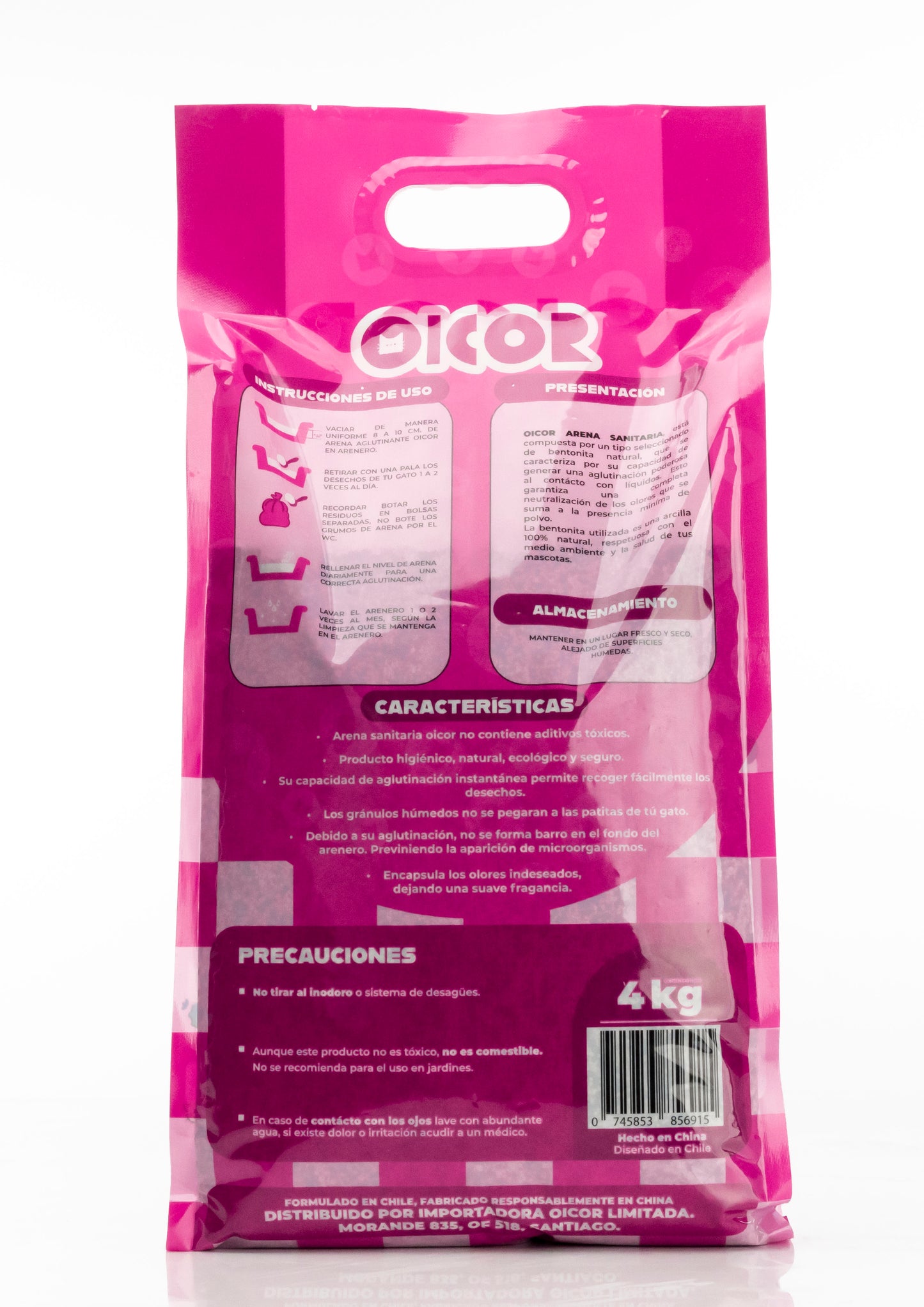 Arena Oicor 16kg - Carbón Activo [Nueva]