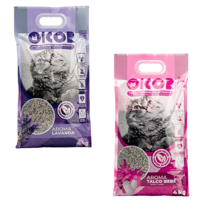 Arena Oicor 48kg - Carbón Activo [Nueva]