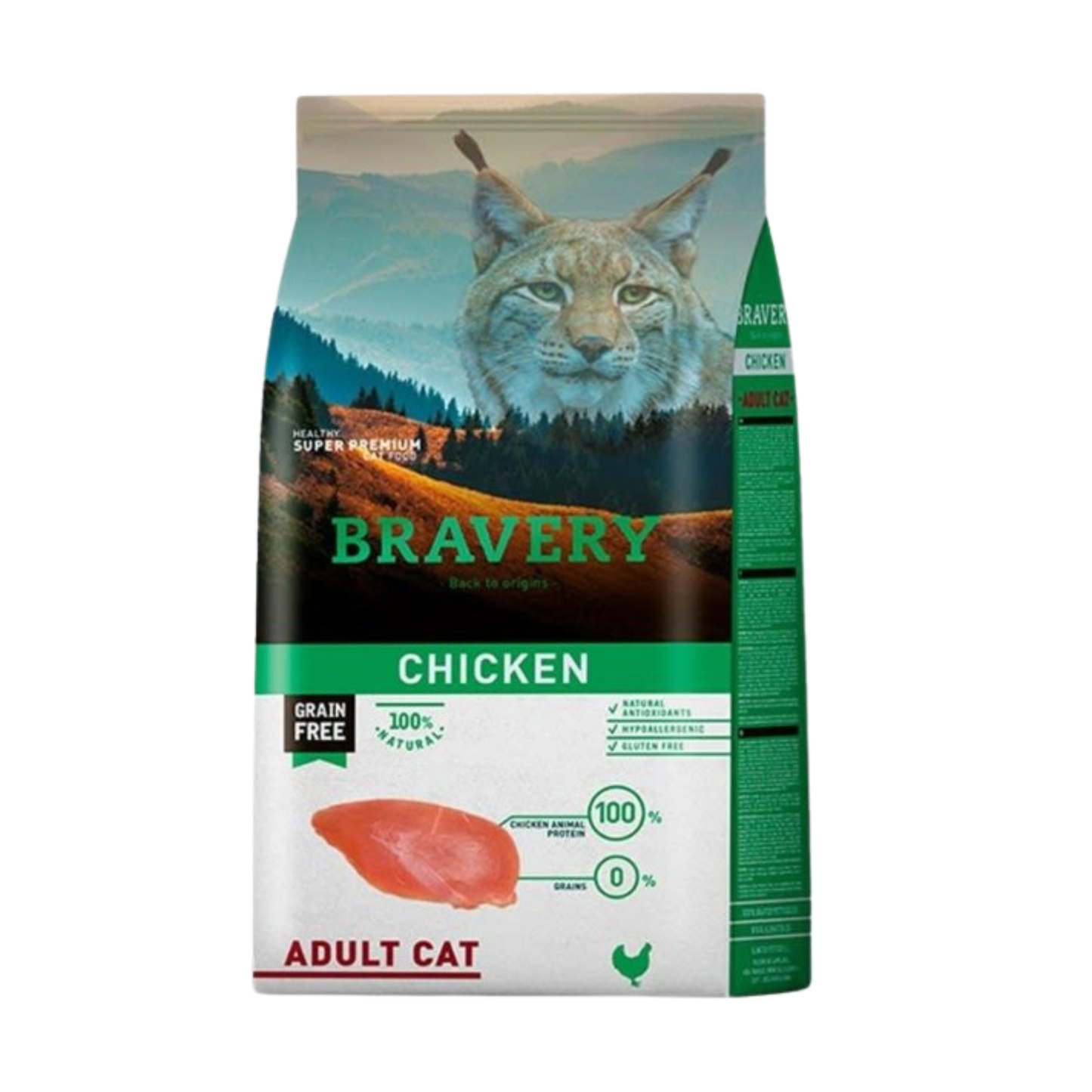 Bravery Chicken Adult Cat