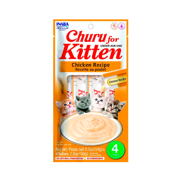 Inaba Churu Kitten Sabor Pollo