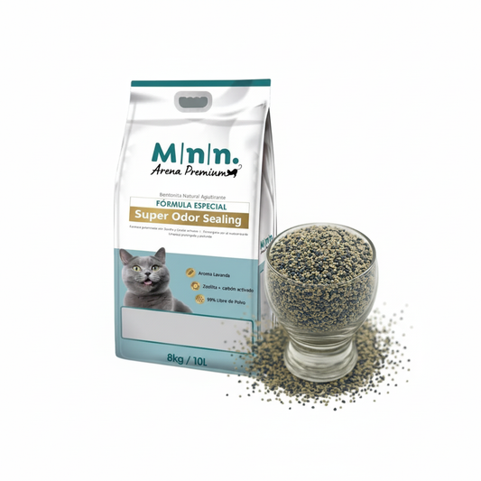 Arena Minino 24kg - Carbón Activo