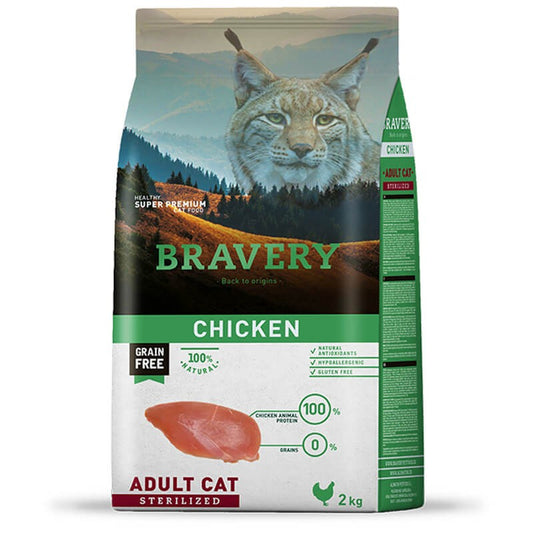 Bravery Chicken Adulto Esterilizado Gato 7kg
