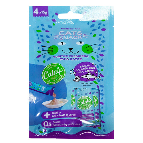 Cats Snack Tubito Cremoso Salmón-Matatabi