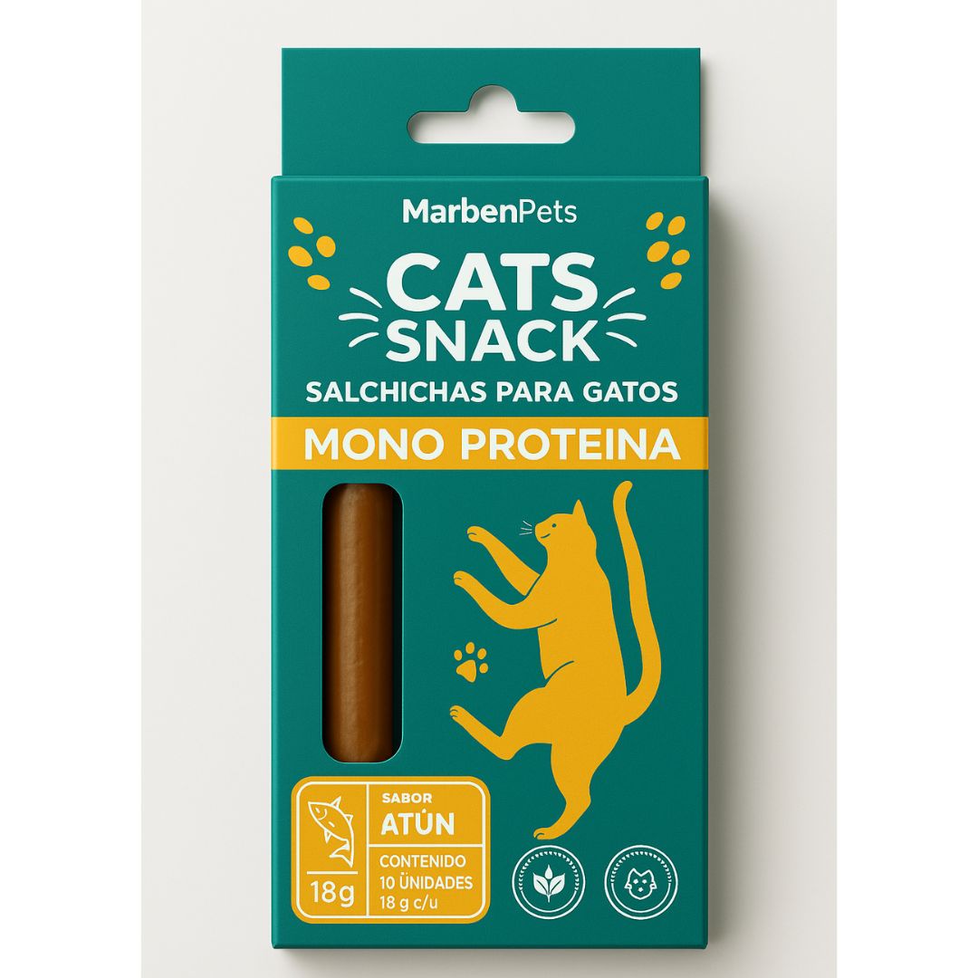 Snack Salchicha Monoproteica Sabor Atún 150gr