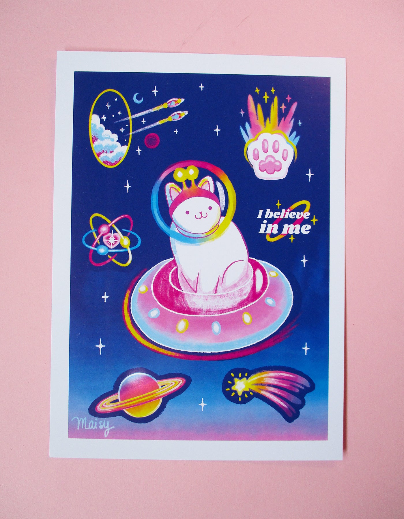 Print Gato Espacial